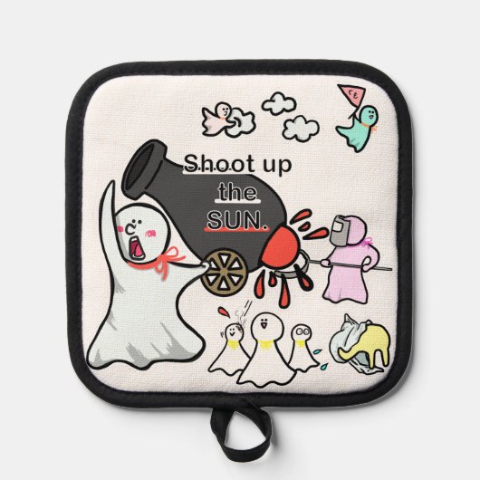 てるてる任務隊 なべ敷き 鍋敷き (正面)