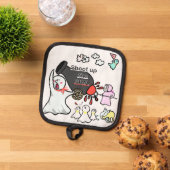 てるてる任務隊 なべ敷き 鍋敷き (トップダウン)