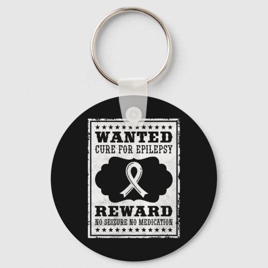 てんかんの治療を求められる キーホルダー (正面)