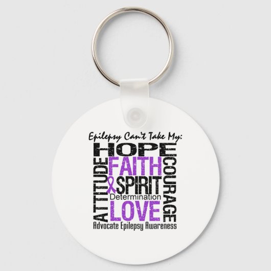 てんかんの発作 キーホルダー (正面)