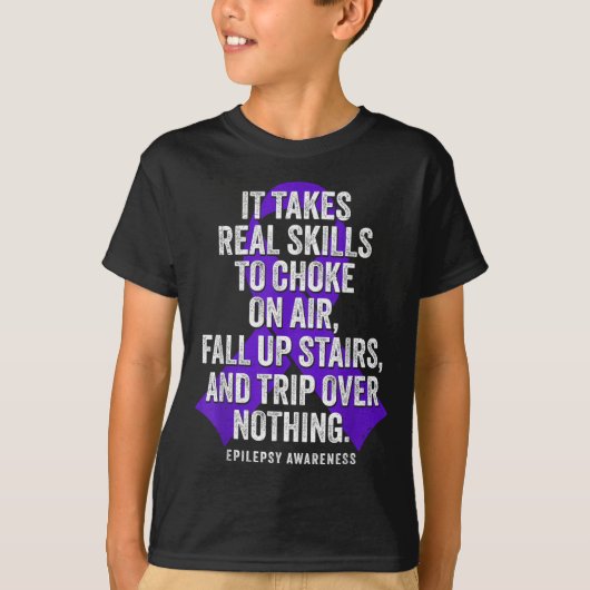 てんかんを乗り越えるヒーロー てんかん啓発 Tシャツ (正面)