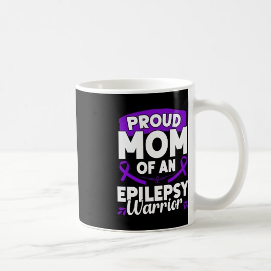 てんかんサポート戦士てんかん認識度月 コーヒーマグカップ (右)