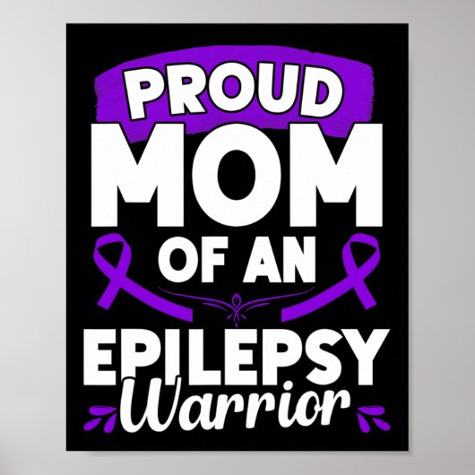 てんかんサポート戦士てんかん認識度月 ポスター (正面)