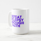 てんかんマグを倒す コーヒーマグカップ (正面左)