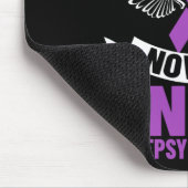 てんかんリボン私のヒーローは今の天使てんかんA マウスパッド (コーナー)