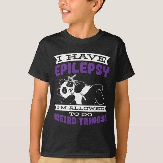 てんかん啓発バンド 変わったことができる Tシャツ (正面)