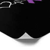 てんかん啓発 てんかん啓発 ハート ポスター (角)