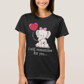 てんかん啓発 象 Tシャツ (正面)