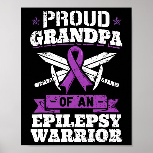てんかん戦士グランドパてんかん発作 ポスター (正面)