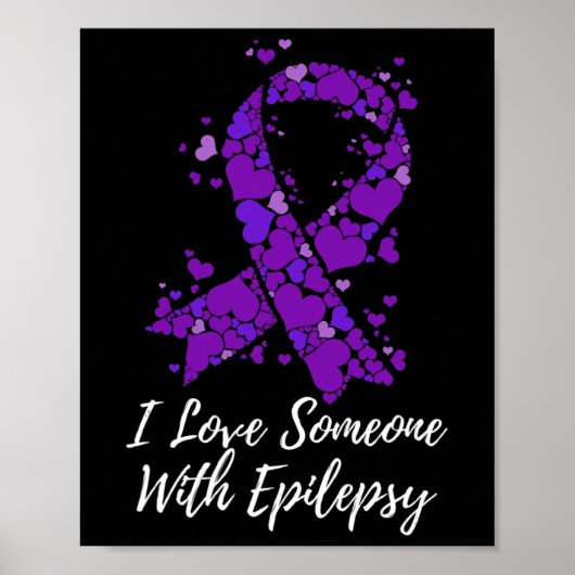 てんかん発作で人を愛する認識度 ポスター (正面)