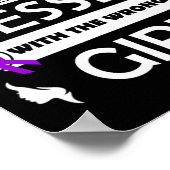 てんかん発作認識度てんかん障害プリン ポスター (角)