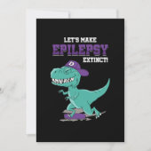 てんかん絶滅てんかん認識度を作る 招待状 (正面)