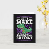 てんかん絶滅てんかん認識度を作ろう カード (黄色い花)