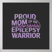てんかん誇りを持った戦士の母がサポートを見せる ポスター (正面)