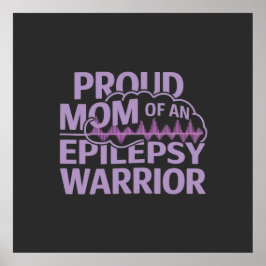 てんかん誇りを持った戦士の母がサポートを見せる ポスター