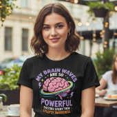 てんかん認知向上 Funny Brainwaves トライブレンドTシャツ
