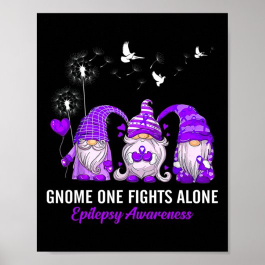 てんかん認識度だけで戦う格言 ポスター (正面)