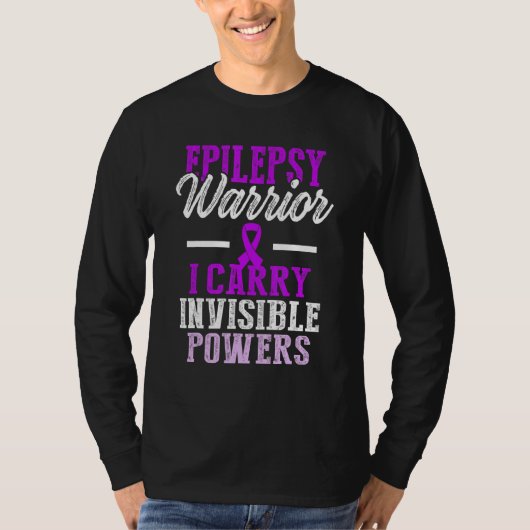 てんかん認識度てんかん戦士サバイバー2 Tシャツ (正面)