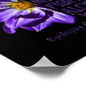 てんかん認識度ギフト誰も一人でAnemoと戦わない ポスター (角)