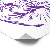 てんかん認識度ロージー・リベーター戦闘機リボン ポスター (角)