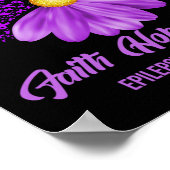 てんかん認識度信仰希望ラブフラワーフローラ ポスター (角)