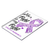 てんかん認識度彼女の戦いは私の戦い ノートブック (左側)