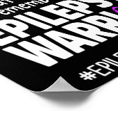 てんかん認識度書Itてんかん戦士Surv ポスター (角)