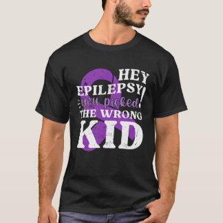 てんかん認識度月てんかん戦士 Tシャツ