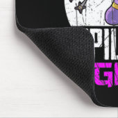 てんかん認識度月忍者猫てんかん戦闘機 マウスパッド (コーナー)