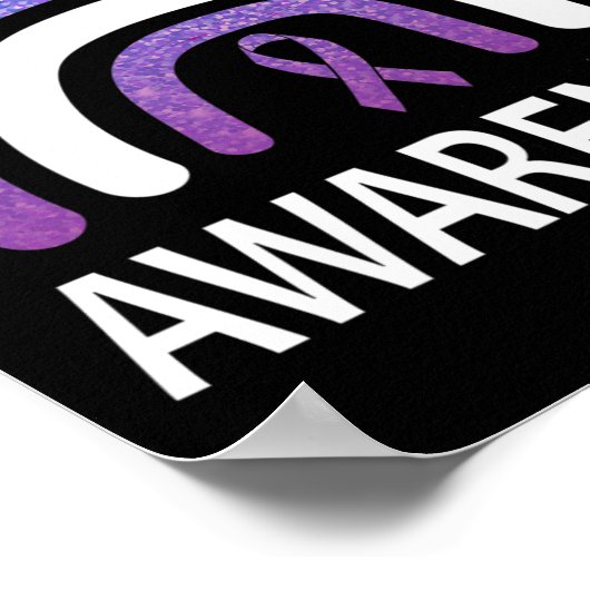 てんかん認識度生存者と戦士サポート ポスター (角)