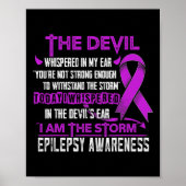 てんかん認識度私はストームデビル ポスター (正面)