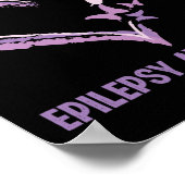 てんかん認識度私は戦士ハート蝶 ポスター (角)