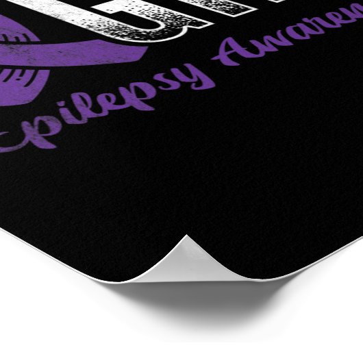 てんかん認識度1 ポスター (角)