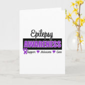 てんかん認識度 カード (黄色い花)