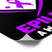 てんかん – てんかん認識度で愛する ポスター (角)