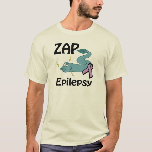 てんかん ZAP Tシャツ (正面)