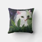 てんとう虫および猫 クッション (裏面)