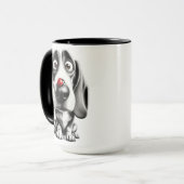 てんとう虫と犬 マグカップ (正面左)