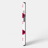 てんとう虫と花 iPhoneケース (左側面)