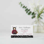 てんとう虫のお母さんカード コーリングカード (スタンド正面)