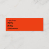 てんとう虫のしおり スキニー名刺 (裏面)