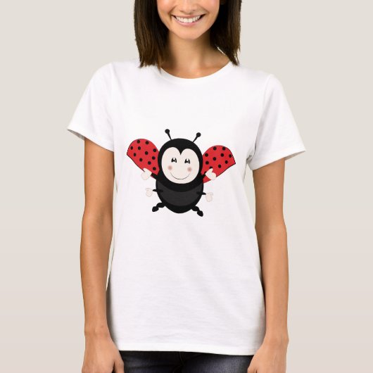てんとう虫のてんとう虫 Tシャツ (正面)