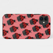 てんとう虫のカップケーキ Case-Mate iPhoneケース (裏面(横))