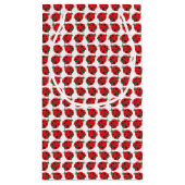 てんとう虫のギフトバッグ スモールペーパーバッグ (裏面)