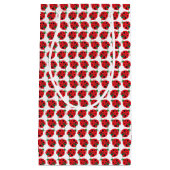 てんとう虫のギフトバッグ スモールペーパーバッグ (正面)