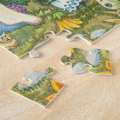 てんとう虫のコテージの連結のパズル ジグソーパズル (側面)