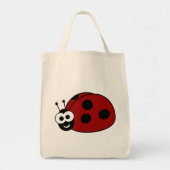 てんとう虫のトートバック トートバッグ (正面)