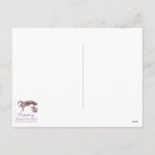 てんとう虫のハッピーバレンタインデーの郵便はがき シーズンポストカード (裏面)