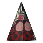 てんとう虫のパーティーの帽子 パーティーハット (裏面)