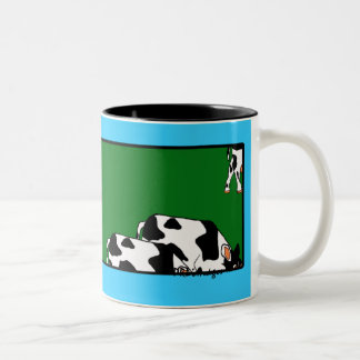 てんとう虫のマグとのBlueSkyCows ツートーンマグカップ